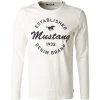 MUSTANG T-Shirt 1011484/2020 Longsleeve, Baumwolle, Weiß