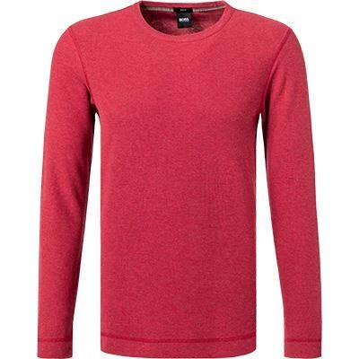 BOSS Longsleeve Tempest 50462773/611 Longleeve, Slim Fit, Baumwolle, Karmesinrot 2 BOSS Longsleeve Tempest 50462773/611 Longleeve, Slim Fit, Baumwolle, Karmesinrot – Bild 2