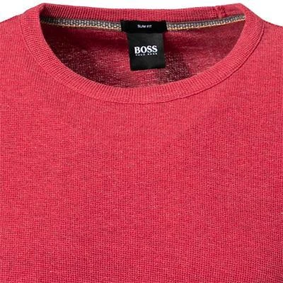 BOSS Longsleeve Tempest 50462773/611 Longleeve, Slim Fit, Baumwolle, Karmesinrot 3 BOSS Longsleeve Tempest 50462773/611 Longleeve, Slim Fit, Baumwolle, Karmesinrot – Bild 3