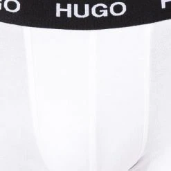 HUGO Trunks 3er Pack 50449351/960 Baumwoll-Stretch, Schwarz-weiß-rot, Weiß-rot-schwarz -MR Wasch Geschaft 378519 norm4