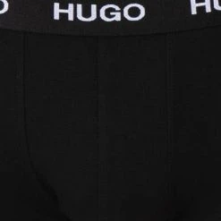 HUGO Trunks 3er Pack 50449351/960 Baumwoll-Stretch, Schwarz-weiß-rot, Weiß-rot-schwarz -MR Wasch Geschaft 378519 norm6