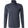 BOSS Longsleeve Teknit 50459421/404 Rollkragenshirt, Baumwolle, Dunkelblau