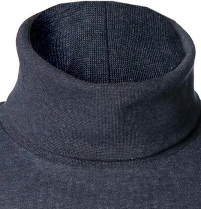 BOSS Longsleeve Teknit 50459421/404 Rollkragenshirt, Baumwolle, Dunkelblau 3 BOSS Longsleeve Teknit 50459421/404 Rollkragenshirt, Baumwolle, Dunkelblau – Bild 3