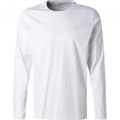 Fynch-Hatton Longsleeve 1221 1510/802 Bio Baumwolle, Weiß