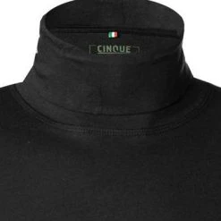 CINQUE T-Shirt Ciroll 7066-7919/99 Rollkragenshirt, Baumwolle, Schwarz -MR Wasch Geschaft 378682 norm2