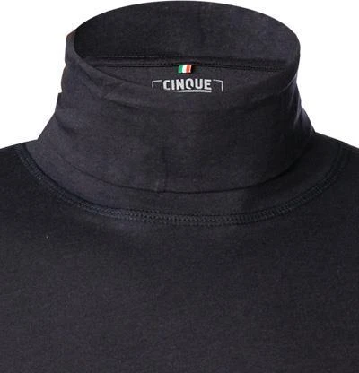 CINQUE T-Shirt Ciroll 7066-7919/69 Rollkragenshirt, Baumwolle, Dunkelblau 3 CINQUE T-Shirt Ciroll 7066-7919/69 Rollkragenshirt, Baumwolle, Dunkelblau – Bild 3
