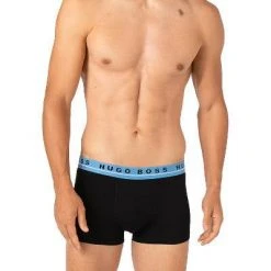 BOSS Trunks 3er Pack 50458488/964 Baumwoll-Stretch, Grau-schwarz, Schwarz-grau 9 BOSS Trunks 3er Pack 50458488/964 Baumwoll-Stretch, Grau-schwarz, Schwarz-grau -MR Wasch Geschaft 378981 norm2