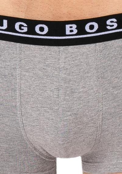 BOSS Trunks 3er Pack 50458488/964 Baumwoll-Stretch, Grau-schwarz, Schwarz-grau 5 BOSS Trunks 3er Pack 50458488/964 Baumwoll-Stretch, Grau-schwarz, Schwarz-grau – Bild 5