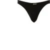 bruno banani Tanga Infinity 2207-2162/0007 Baumwolle-Modal, Schwarz