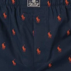 Polo Ralph Lauren Boxers 3er Pack 714830273/005 Boxershorts, Baumwolle, Navy-rot gemustert, Navy-rot -MR Wasch Geschaft 379131 norm4