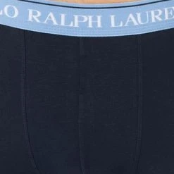 Polo Ralph Lauren Trunks 3er Pack 714830299/032 Baumwoll-Stretch, Marineblau, Weinrot-hellblau-gelb -MR Wasch Geschaft 379133 norm5