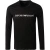 EMPORIO ARMANI T-Shirt 8N1TN8/1JPZZ/0021 Longsleeve, Baumwolle, Schwarz