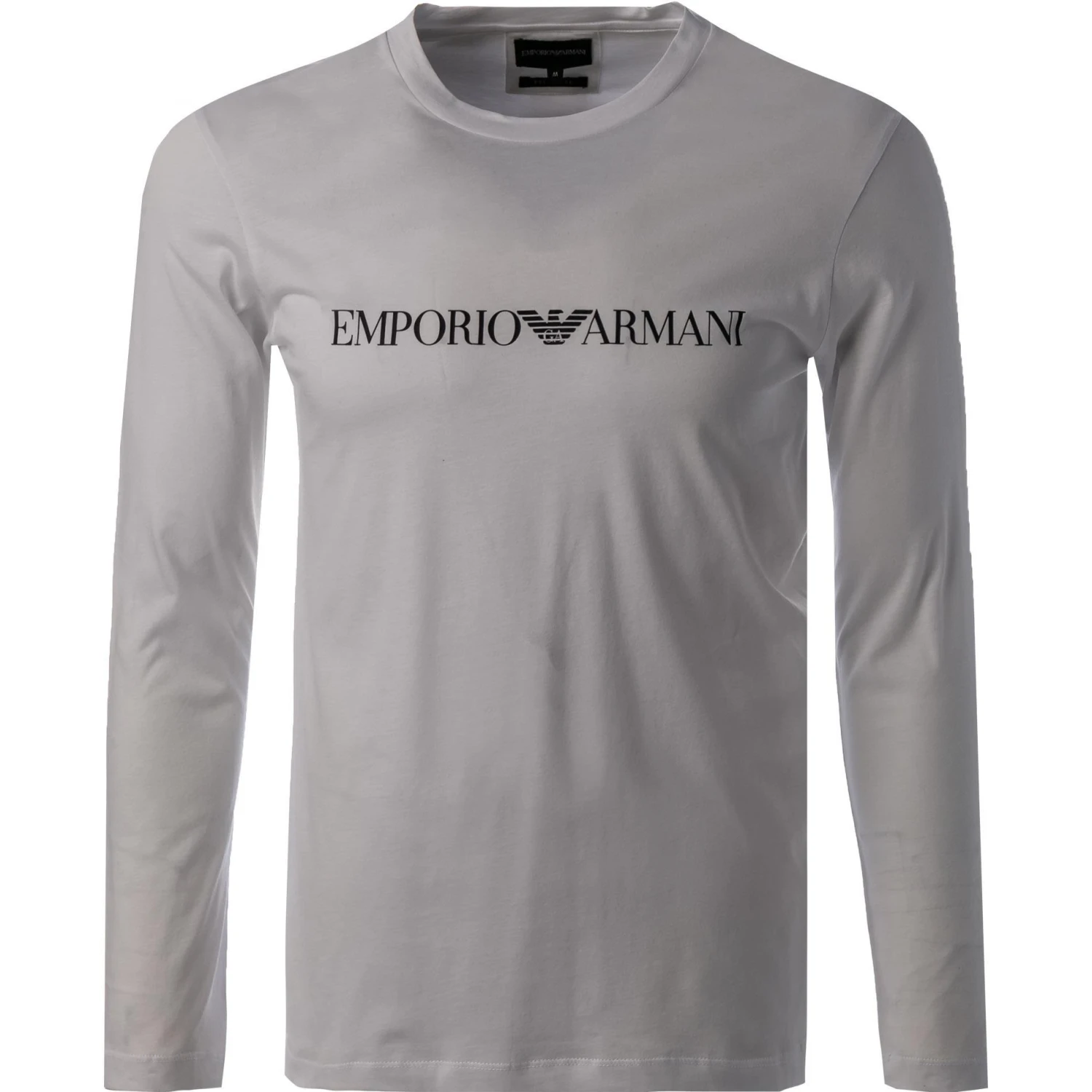 EMPORIO ARMANI T-Shirt 8N1TN8/1JPZZ/0146 Longsleeve, Baumwolle, Weiß 1 EMPORIO ARMANI T-Shirt 8N1TN8/1JPZZ/0146 Longsleeve, Baumwolle, Weiß