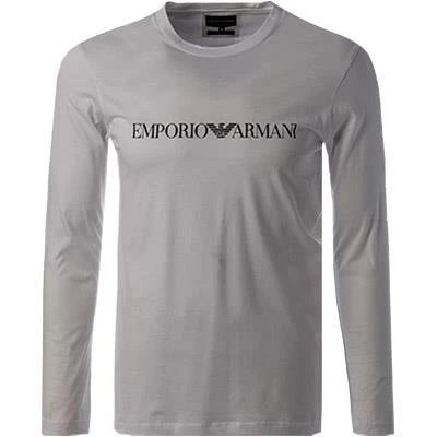 EMPORIO ARMANI T-Shirt 8N1TN8/1JPZZ/0146 Longsleeve, Baumwolle, Weiß 2 EMPORIO ARMANI T-Shirt 8N1TN8/1JPZZ/0146 Longsleeve, Baumwolle, Weiß – Bild 2