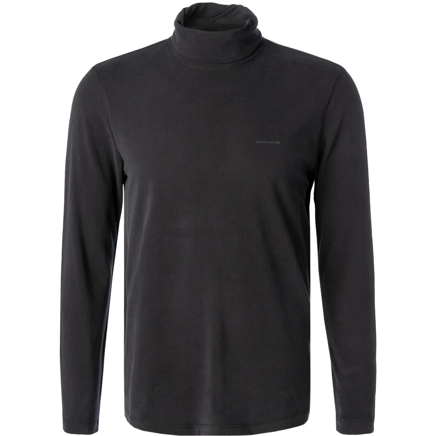 Pierre Cardin Longsleeve 53283/000/12326/2000 Rollkragenshirt, Baumwolle, Schwarz 1 Pierre Cardin Longsleeve 53283/000/12326/2000 Rollkragenshirt, Baumwolle, Schwarz