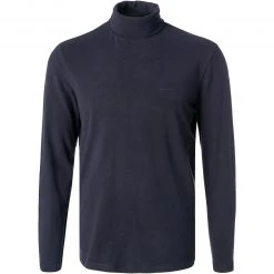 Pierre Cardin Longsleeve 53283/000/12326/3000 Rollkragenshirt, Baumwolle, Marineblau, Marine