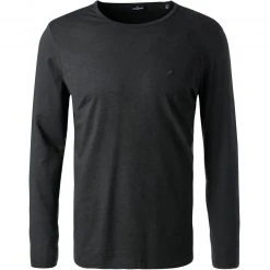 Daniel Hechter Longsleeve 75021/112941/990 Baumwolle-Viskose, Schwarz meliert, Schwarz