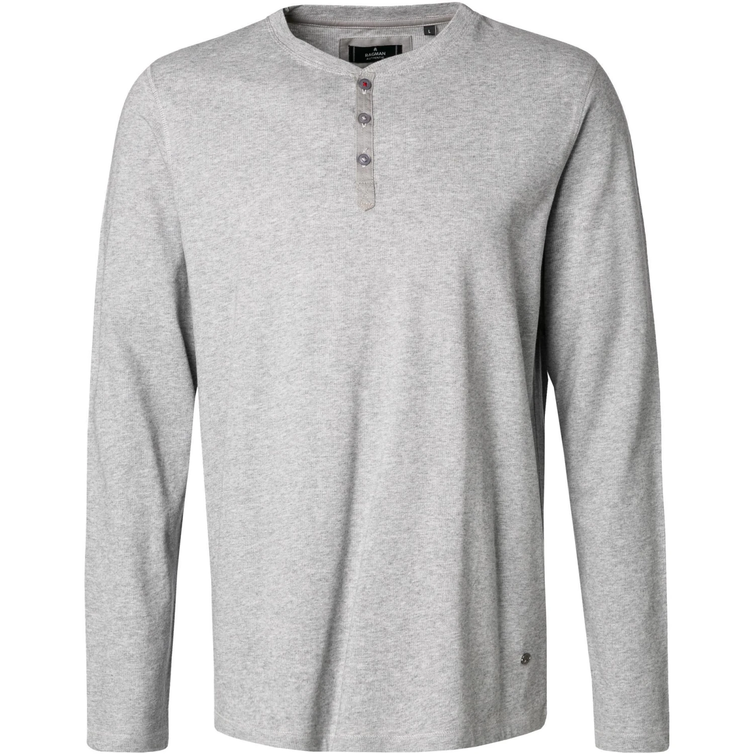 RAGMAN Longsleeve 347947/012 Baumwolle, Grau 1 RAGMAN Longsleeve 347947/012 Baumwolle, Grau