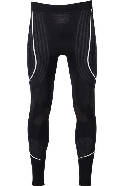 UYN Sport Pants U100005/B472 Lange Unterhose, Mikrofaser, Schwarz-anthrazit, Schwarz-anthrazit-weiß 2 UYN Sport Pants U100005/B472 Lange Unterhose, Mikrofaser, Schwarz-anthrazit, Schwarz-anthrazit-weiß – Bild 2