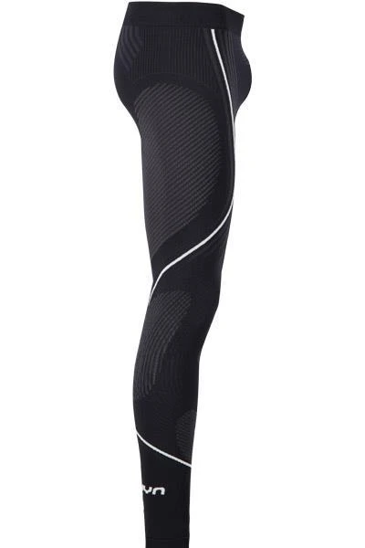 UYN Sport Pants U100005/B472 Lange Unterhose, Mikrofaser, Schwarz-anthrazit, Schwarz-anthrazit-weiß 3 UYN Sport Pants U100005/B472 Lange Unterhose, Mikrofaser, Schwarz-anthrazit, Schwarz-anthrazit-weiß – Bild 3