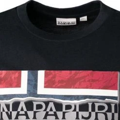 NAPAPIJRI Longsleeve NP0A4FRQ/176 Baumwolle, Marine -MR Wasch Geschaft 380594 norm2