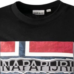 NAPAPIJRI Longsleeve NP0A4FRQ/041 Baumwolle, Schwarz -MR Wasch Geschaft 380596 norm2