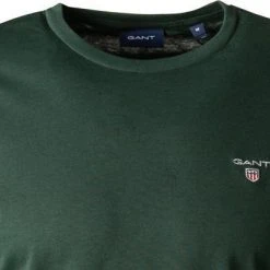Gant Longsleeve 234502/374 Regular Fit, Baumwolle, Dunkelgrün -MR Wasch Geschaft 380750 norm2