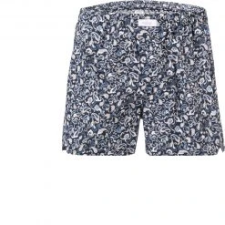 van Laack 170602/Boxer/780 Boxershorts, Baumwolle, Marine-weiß gestreift, Dunkelblau