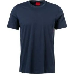 HUGO T-Shirt 2er Pack 50408203/463 T-Shirts, Baumwolle, Navy-schwarz, Nachtblau -MR Wasch Geschaft 381213 norm4