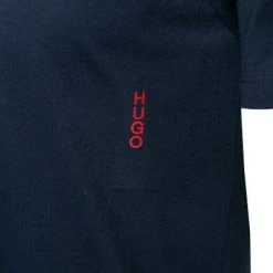 HUGO T-Shirt 2er Pack 50408203/463 T-Shirts, Baumwolle, Navy-schwarz, Nachtblau -MR Wasch Geschaft 381213 norm5