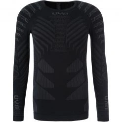 UYN T-Shirt Resilyon U100288/B014 Funktionsshirt, Mikrofaser, Schwarz-anthrazit