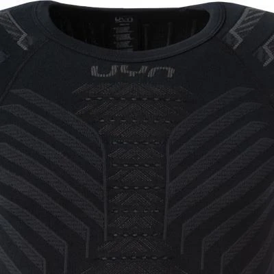 UYN T-Shirt Resilyon U100288/B014 Funktionsshirt, Mikrofaser, Schwarz-anthrazit 3 UYN T-Shirt Resilyon U100288/B014 Funktionsshirt, Mikrofaser, Schwarz-anthrazit – Bild 3