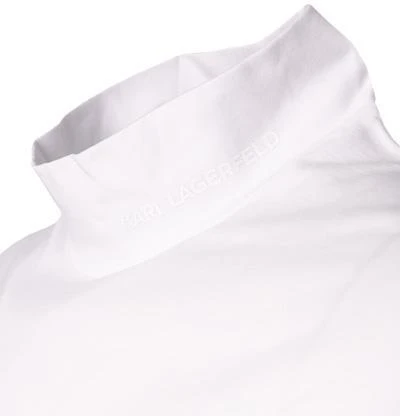 KARL LAGERFELD Longsleeve 755031/0/512221/10 Baumwolle, Weiß 4 KARL LAGERFELD Longsleeve 755031/0/512221/10 Baumwolle, Weiß – Bild 4