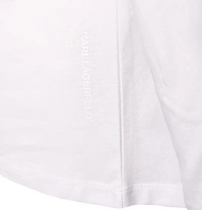 KARL LAGERFELD Longsleeve 755031/0/512221/10 Baumwolle, Weiß 5 KARL LAGERFELD Longsleeve 755031/0/512221/10 Baumwolle, Weiß – Bild 5