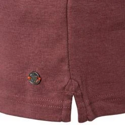 MUSTANG T-Shirt 1011485/7192 Longsleeve, Slim Fit, Baumwolle, Bordeaux -MR Wasch Geschaft 381488 norm3