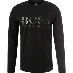 BOSS Longsleeve Togn2 50462871/001 Baumwolle, Schwarz