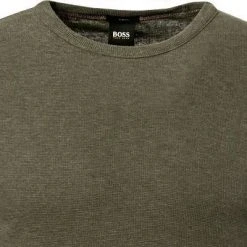 BOSS Longsleeve Tempest 50462773/360 Longleeve, Slim Fit, Baumwolle, Olivgrün, Oliv -MR Wasch Geschaft 381569 norm2