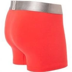 Calvin Klein Underwear Calvin Klein ICON Trunk NB2537A/6RR Baumwoll-Stretch, Hellrot, Feuerrot -MR Wasch Geschaft 381673 norm2