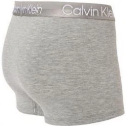 Calvin Klein Underwear Calvin Klein Trunks 3er Pack NB2970A/UW5 Baumwoll-Stretch, Weiß-grau-schwarz -MR Wasch Geschaft 381675 norm4