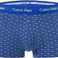 Calvin Klein Underwear Calvin Klein COTTON STRETCH 3er Pack U2664G/WHV Trunks, Baumwoll-Stretch, Blau-grau, Saphir-grau -MR Wasch Geschaft 381677 norm2