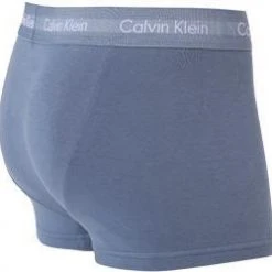 Calvin Klein Underwear Calvin Klein COTTON STRETCH 3er Pack U2664G/WHV Trunks, Baumwoll-Stretch, Blau-grau, Saphir-grau -MR Wasch Geschaft 381677 norm4