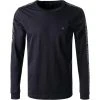 Tommy Hilfiger T-Shirt MW0MW20355/DW5 Longsleeve, Bio Baumwolle, Nachtblau