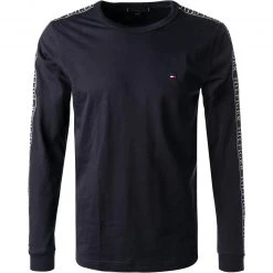 Tommy Hilfiger T-Shirt MW0MW20355/DW5 Longsleeve, Bio Baumwolle, Nachtblau
