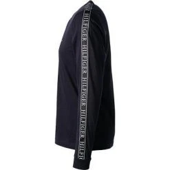 Tommy Hilfiger T-Shirt MW0MW20355/DW5 Longsleeve, Bio Baumwolle, Nachtblau -MR Wasch Geschaft 381703 norm3