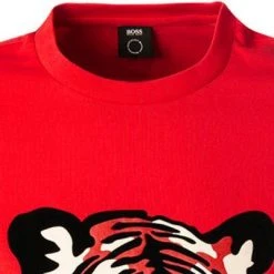 BOSS Longsleeve Talley 50471864/623 Baumwolle, Rot -MR Wasch Geschaft 381749 norm2