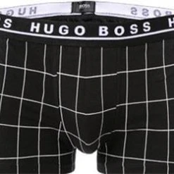 BOSS Trunks 3er Pack 50458545/966 Baumwoll-Stretch, Berre-schwarz, Purpur -MR Wasch Geschaft 381758 norm2