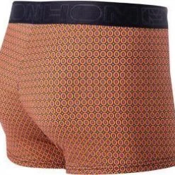 HOM Boxer Briefs HO1 Nikki 402270/IOJX Trunk, Baumwolle-Modal, Orange gemustert, Orange-navy -MR Wasch Geschaft 381857 norm2