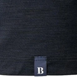 BOGGI MILANO T-Shirt BO21A0407/01 Longsleeve, Wolle, Navy -MR Wasch Geschaft 381956 norm3