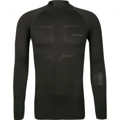 Falke Longsleeve Turtleneck 39635/3000 Mikrofaser feuchtigkeitregulierend, Schwarz