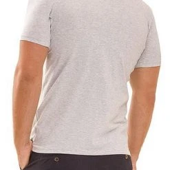 Mey Hybrid-T-Shirt 30038/620 Hybrid T-Shirt iQ-T, COOLMAX® geruchshemmend, Grau meliert, Hellgrau -MR Wasch Geschaft 382461 norm2